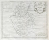 Bedfordshire. 'BEDFORD SHIRE' by ROBERT MORDEN from Camden's Britannia 1722 map