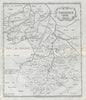 CAMBRIDGESHIRE by ROBERT MORDEN from Camden's Britannia 1722 old antique map