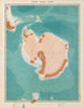 ANTARCTIC. Shows Amundsen reached South Pole in 1911. JOHNSTON 1915 old map