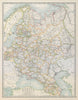 EUROPEAN RUSSIA. 1812 Napoleonic battlefields are marked. JOHNSTON 1915 map