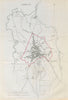 ARMAGH town/borough plan. REFORM ACT. Ulster 1832 old antique map chart