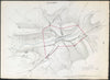 BANDON town/borough plan. REFORM ACT. County Cork. Munster 1832 old map
