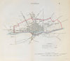 CLONMEL town/borough plan. REFORM ACT. County Tipperary. Munster 1832 old map