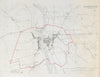 COLERAINE town/borough plan. REFORM ACT. County Londonderry. Ulster 1832 map