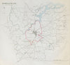DOWNPATRICK town/borough plan. REFORM ACT. County Down. Ulster 1832 old map