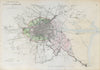 'COUNTY OF THE CITY OF DUBLIN' town/borough plan. REFORM ACT. Leinster 1832 map