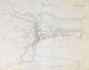 DUNDALK town/borough plan. REFORM ACT. County Louth. Leinster 1832 old map
