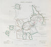 'MANOR OF DUNGARVAN' town/borough plan. REFORM ACT. Waterford. Munster 1832 map
