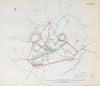 ENNIS town/borough plan. REFORM ACT. County Clare. Munster 1832 old map