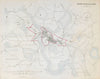 ENNISKILLEN town/borough plan. REFORM ACT. County Fermanagh. Ulster 1832 map
