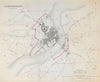 LONDONDERRY town/borough plan. REFORM ACT. Ulster 1832 old antique map chart