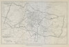 Cheltenham Parliamentary Borough. BOUNDARY COMMISSION. Jones 1885 old map