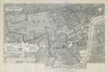 Westminster Parliamentary Borough. Mayfair Pimlico. BOUNDARY COMMISSION 1885 map