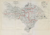 Yorkshire North Riding Parliamentary Divisions. BOUNDARY COMMISSION 1885 map