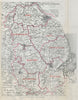 Lincolnshire Parliamentary Divisions. Sleaford. BOUNDARY COMMISSION 1885 map