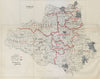 Durham Parliamentary Divisions. Lanchester Jarrow. BOUNDARY COMMISSION 1885 map