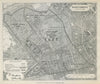 Marylebone Parliamentary Borough. St John's Wood. BOUNDARY COMMISSION 1885 map