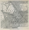 Paddington Parliamentary Borough. Bayswater Maida V BOUNDARY COMMISSION 1885 map