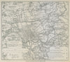 Preston Parliamentary Borough. Lancashire. BOUNDARY COMMISSION. Jones 1885 map