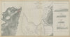 Entrance to Padstow Harbour surveyed by Commr. W L Sheringham. Cornwall 1859 map