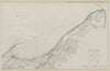 Filey Bay surveyed by Capt Washington R.N. 1844. Proposed breakwater 1859 map