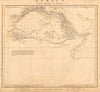 ANCIENT AFRICA cum Aegypto et Insulis. Nigritae Aethiopia. ARROWSMITH 1828 map