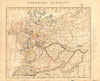 NORTHERN GERMANY. States. Switzerland Austria Czechia. ARROWSMITH 1828 old map
