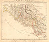 ANCIENT ROMAN CENTRAL ITALY. Italia Media. Etruria Latium. ARROWSMITH 1828 map