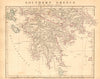 PELOPONNESE. Southern Greece Ionian Islands Zante Kefalonia. ARROWSMITH 1828 map