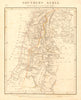 PALESTINE. Southern Syria. Jordan valley. Israel. Dead Sea. ARROWSMITH 1828 map