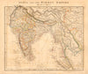 INDIA & THE BIRMAN EMPIRE. Burma Indochina Hindoostan Siam. ARROWSMITH 1828 map