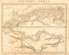 NORTHERN AFRICA Maghreb Morocco Algiers Tunis Tripoli Barca. ARROWSMITH 1828 map