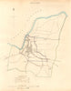 BECCLES borough/town plan. BOUNDARY COMMISSION. Suffolk. DAWSON 1837 old map