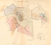 BERWICK UPON TWEED borough/town plan BOUNDARY COMMISSION. DAWSON 1837 old map