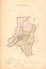 BRIDGWATER borough/town plan. BOUNDARY COMMISSION. Somerset. DAWSON 1837 map