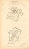 BUCKINGHAM borough/town plan. BOUNDARY COMMISSION. DAWSON 1837 old antique map