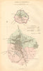 BURY ST EDMUNDS borough/town plan. BOUNDARY COMMISSION. Suffolk. DAWSON 1837 map