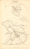 LAUNCESTON borough/town plan. BOUNDARY COMMISSION. Cornwall. DAWSON 1837 map
