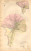 LINCOLN borough/town/city plan. BOUNDARY COMMISSION Lincolnshire DAWSON 1837 map