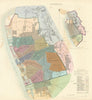 LIVERPOOL  borough/town/city plan. BOUNDARY COMMISSION Liverpool DAWSON 1837 map
