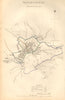 MARLBOROUGH borough/town plan. BOUNDARY COMMISSION. Wiltshire. DAWSON 1837 map