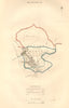 MORPETH borough/town plan. BOUNDARY COMMISSION. Northumberland. DAWSON 1837 map
