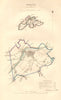 NEATH borough/town plan. BOUNDARY COMMISSION. Wales. DAWSON 1837 old map