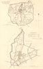 ROMSEY borough/town plan. BOUNDARY COMMISSION. Hampshire. DAWSON 1837 old map