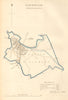 SANDWICH borough/town plan. BOUNDARY COMMISSION. Kent. DAWSON 1837 old map