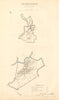 TEWKESBURY borough/town plan BOUNDARY COMMISSION Gloucestershire DAWSON 1837 map