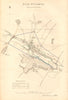 HIGH WYCOMBE borough/town plan. BOUNDARY COMMISSION. Bucks. DAWSON 1837 map