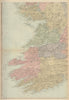 IRELAND (South West) Munster Cork Kerry Clare Limerick GW BACON 1883 old map