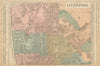 LIVERPOOL North Everton Anfield Kirkdale Vauxhall town city plan BACON 1885 map