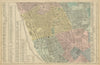 LIVERPOOL South Toxteth Edge Hill Kensington Princes city plan BACON 1885 map